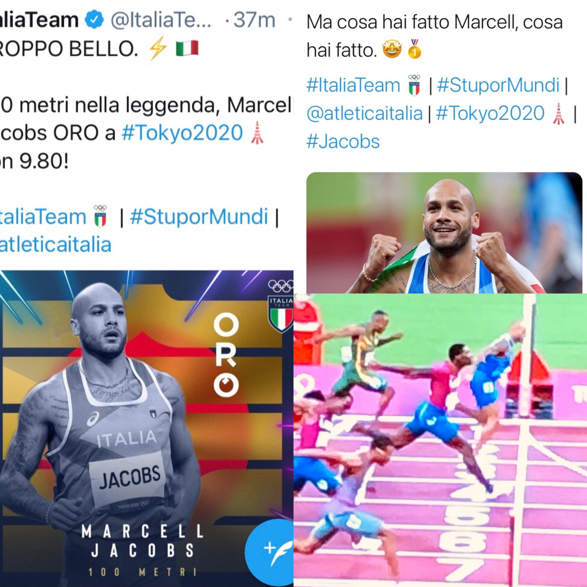 Tokyo Litalia Nella Storia Jacobs Vince Loro Olimpico Nei