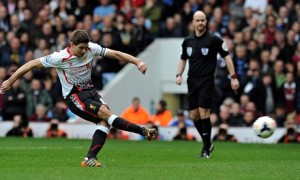 Steven Gerrard West Ham United v Liverpool - Premier League