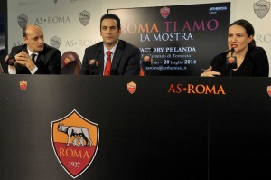 ROMA TI AMO LA MOSTRA DELL'AS ROMA A TESTACCIO