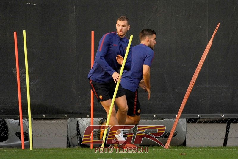 Trigoria, Seduta Tecnico-tattica Nel Pomeriggio. Edin Dzeko In Gruppo ...